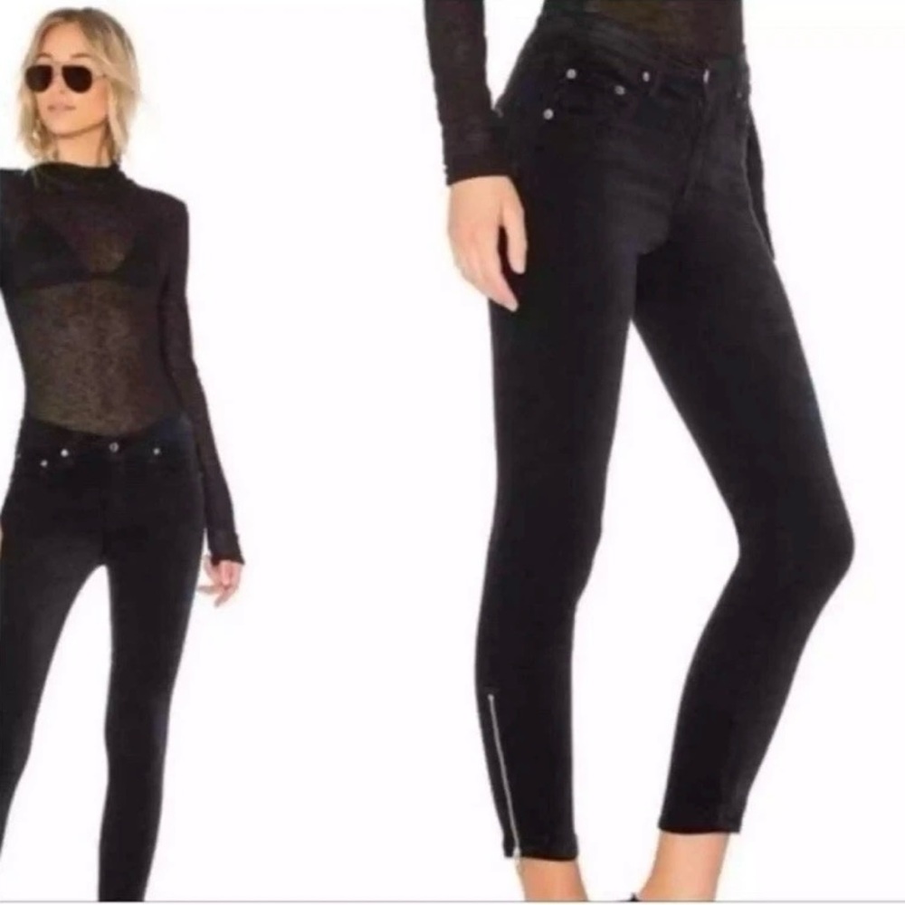 Rag & Bone Black Velvet 10 inch
Capri Skinny Pants Women’s Size 31